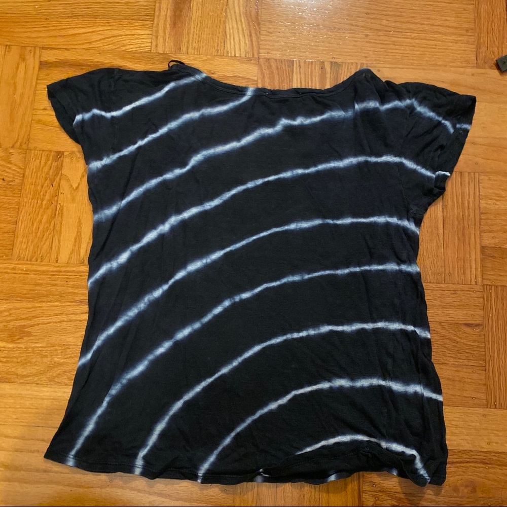 ZARA Navy Striped Tee